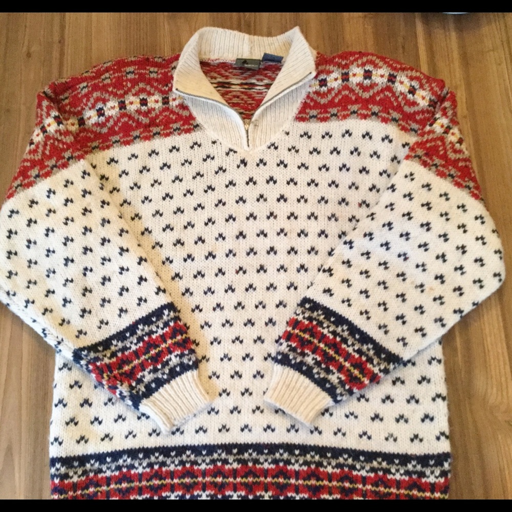 Vintage Liz Claiborne 80’s 90’s Long Wool Sweater